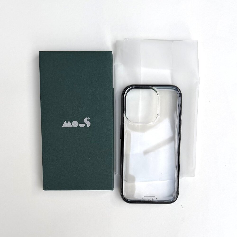 Mous Clarity Clear Phone Case for iPhone 15 Pro Gently Used